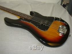 G&l Tribute Series Lb-100 Sunburst 4 St Brazilian Cherry Electric Bass Guitar