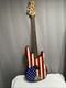 Galveston American Flag P Bass Electric Guitar