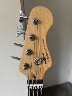 Gear4music 3/4 Bass Guitar with 15W Amp Pack Sunburst