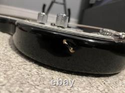 Gear4music beginner bass guitar ombré brown, used but good quality for beginners