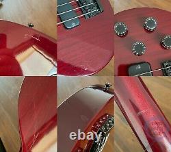 Gibson Les Paul Bass, Cherry, USA 1990, Active, Hard Case