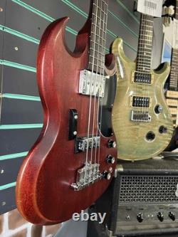 Gibson SG Standard Bass Faded Worn Cherry 2008 Electric Bass Gibson SG Standard Bass Faded Worn Cherry 2008 Electric Bass