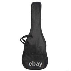 Glarry Electric Bass Guitar With Bag+Amp Wire+Wrench Tool+Strap+Picks Set