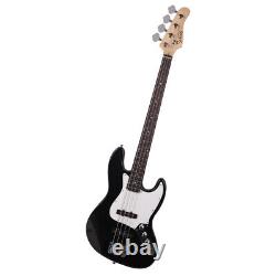 Glarry Electric GJazz Bass Guitar Cord Wrench Tool Black & White