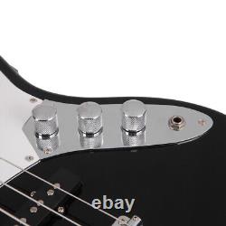 Glarry Electric GJazz Bass Guitar Cord Wrench Tool Black & White