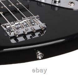 Glarry Electric GJazz Bass Guitar Cord Wrench Tool Black & White