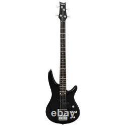 Glarry GIB Electric Bass Guitar Full Size 4 String 24 Fret Right Handed Full Kit