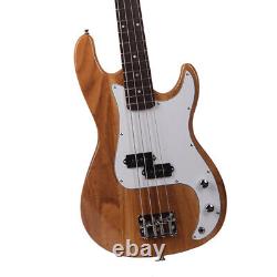 Glarry GP Electric Bass Guitar 4 String 20W Amp Speaker 20 Frets Bag Strap Kit