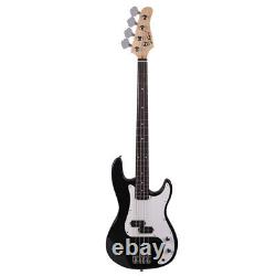 Glarry GP Electric Bass Guitar Cord Wrench Tool Black-Replacement