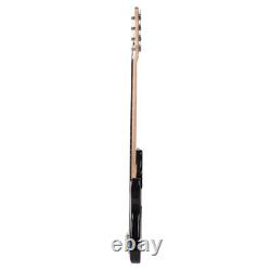 Glarry GP Electric Bass Guitar Replacement Tool Wrench Black Cord