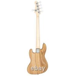 Glarry Gjazz Electric 5 String Bass Guitar Full Size Bag