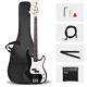 Glarry High-performance Electric Bass Guitar With 20w Amp Bag Strap Cable Kits