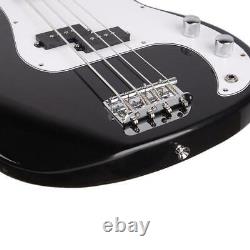Glarry High-performance Electric Bass Guitar with 20W Amp Bag Strap Cable kits
