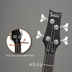 Glarry Professional GIB Electric Bass Guitar Set Black with Bag Strap Cable Kit Glarry Professional GIB Electric Bass Guitar Set Black with Bag Strap Cable Kit