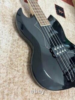 Grass Roots Electric Bass Guitar G-VP-46B Black Used From Japan