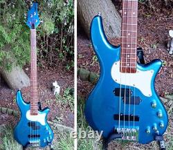 Grass Roots by ESP Active Bass G-BB-60 Lake Placid Blue 2016 Rare
