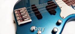Grass Roots by ESP Active Bass G-BB-60 Lake Placid Blue 2016 Rare