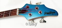 Grass Roots by ESP Active Bass G-BB-60 Lake Placid Blue 2016 Rare