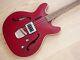 Guild Starfire Bass Newark St. Collection, Cherry Red With Case