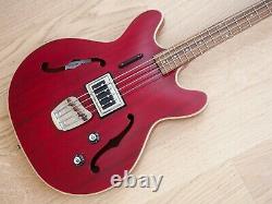 Guild Starfire Bass Newark St. Collection, Cherry Red with Case