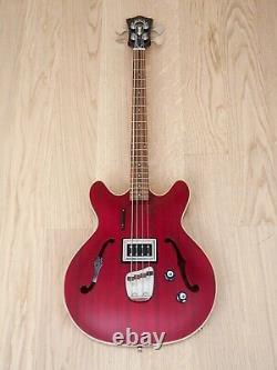 Guild Starfire Bass Newark St. Collection, Cherry Red with Case