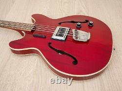Guild Starfire Bass Newark St. Collection, Cherry Red with Case