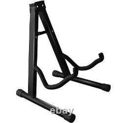 Guitar Floor Stand Holder A Frame Universal Fits Acoustic Electric Bass