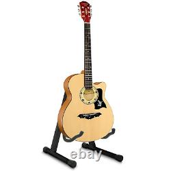 Guitar Floor Stand Holder A Frame Universal Fits Acoustic Electric Bass