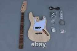 Guitar Kit diy electric Bass Guitar 20 fret 34 inch Basswood body maple neck