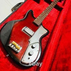 Guyatone Electric Bass Guitar EB-4 1960s Made in Japan Vintage withHard shell case