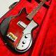 Guyatone Electric Bass Guitar Eb-4 1960s Made In Japan Vintage Withhard Shell Case