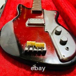 Guyatone Electric Bass Guitar EB-4 1960s Made in Japan Vintage withHard shell case