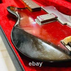 Guyatone Electric Bass Guitar EB-4 1960s Made in Japan Vintage withHard shell case