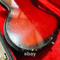 Guyatone Electric Bass Guitar EB-4 1960s Made in Japan Vintage withHard shell case
