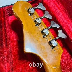 Guyatone Electric Bass Guitar EB-4 1960s Made in Japan Vintage withHard shell case