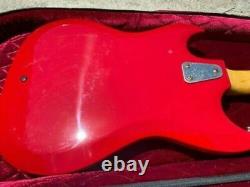 HAGSTROM RH BASS GUITAR RED VINTAGE 1966 SWEDEN Withcase all original