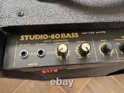 HH studio 60 electric bass guitar amplifier Bass Baby Uk Built