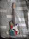 Hand Painted Electric Bass Guitar