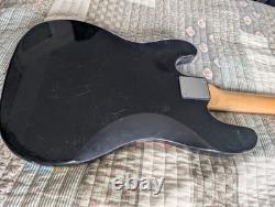 Hand Painted Electric Bass Guitar