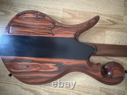 Handmade Four String Fretless Bass Guitar