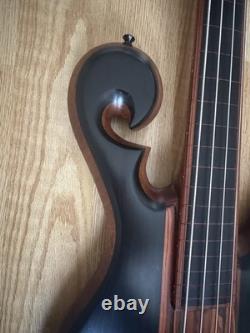 Handmade Four String Fretless Bass Guitar