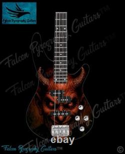 Handmade Unique Custom Devil 4 Or 5 String Electric Bass Guitar