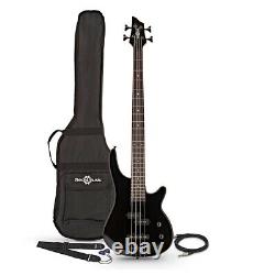 Harlem 4 Bass Guitar by Gear4music Black