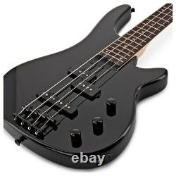 Harlem 4 Bass Guitar by Gear4music Black