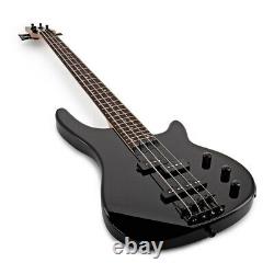 Harlem 4 Bass Guitar by Gear4music Black