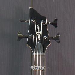 Harlem 4 Bass Guitar by Gear4music, Black USED RRP £129