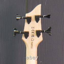 Harlem 4 Bass Guitar by Gear4music, Black USED RRP £129