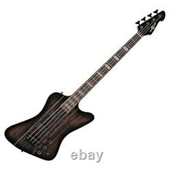 Harlem Z Bass Guitar by Gear4music Black