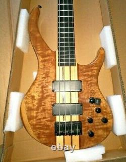 Harley Benton Bz-4000 Neck Through 4 String Active Bass Guitar