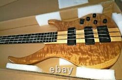 Harley Benton Bz-4000 Neck Through 4 String Active Bass Guitar